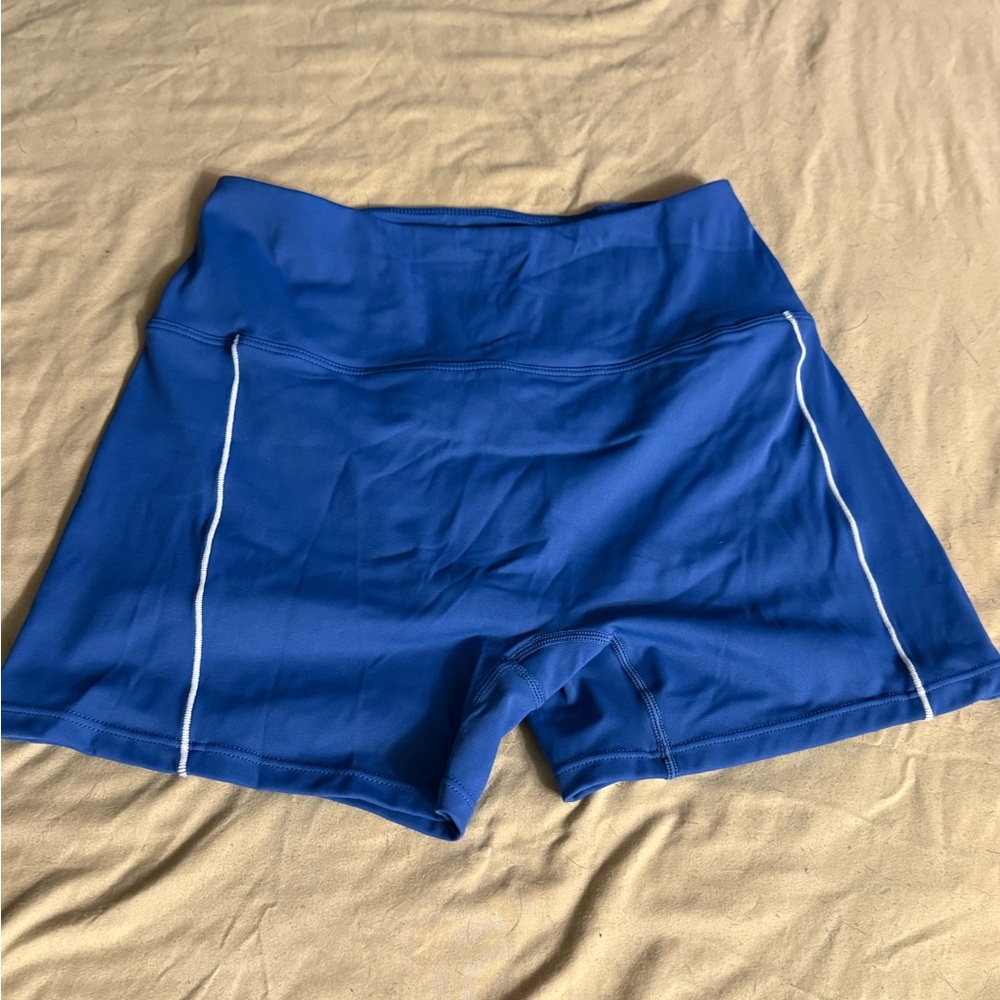 Commense Blue Women's Athletic Shorts